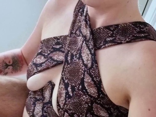 Amateur Blonde Anal 13 inch toy