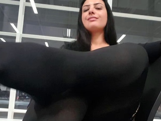 CAN YOU IMAGINE THE AROMAS IMPREGNATED IN THESE PANTYHOSE