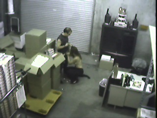 Hidden camera films how dirty long-haired babe licks and kisses her partner